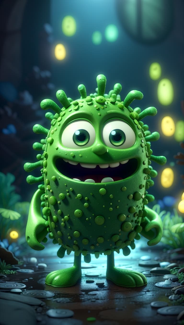 Bactéria Sorridente